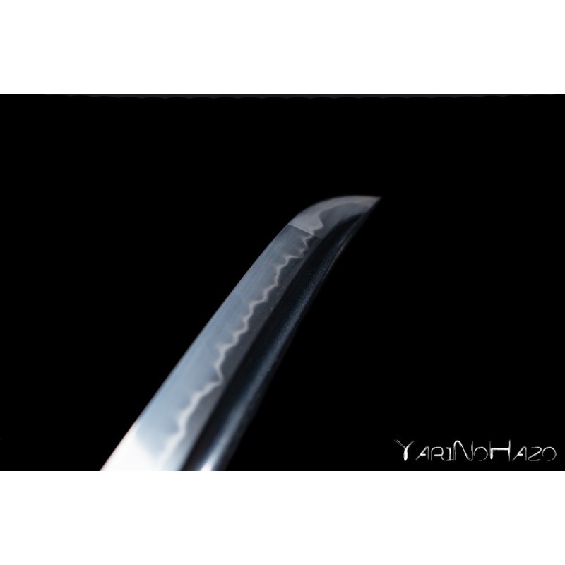 MARU KITAE T-10 KLINGE MIT O-KISSAKI | DIFFERENZIERTE HÄRTUNG | AUTHENTISCHER HAMON