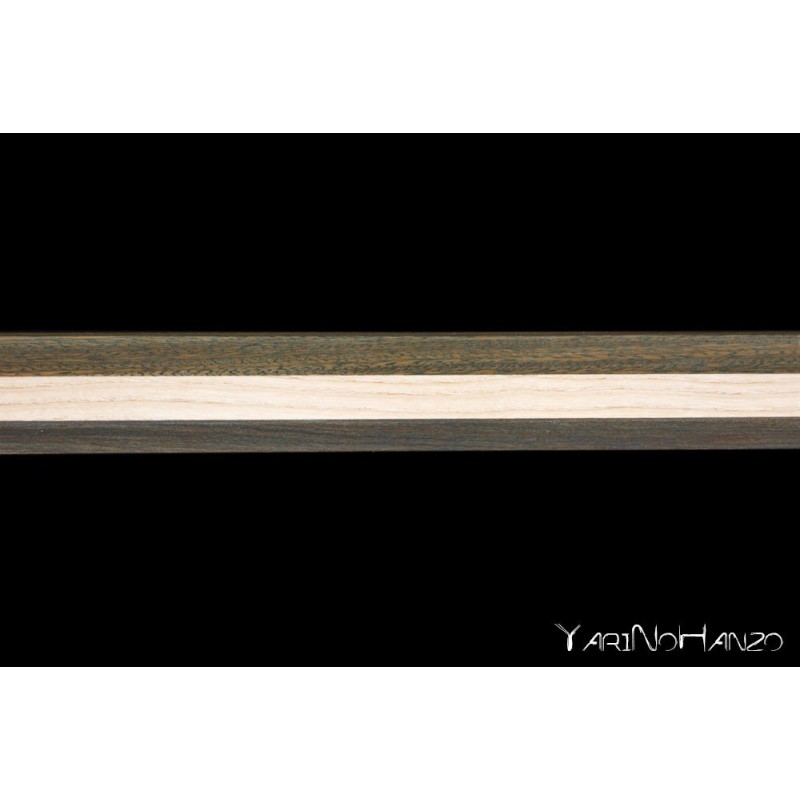 Hakkaku Hanbo 30 mm – MEHRSCHICHTIG Lignum Vitae + Esche