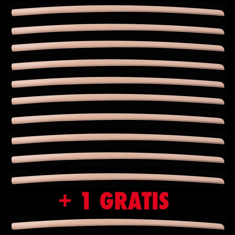 SET 10+1 Gratis | Bokken Buchenholz