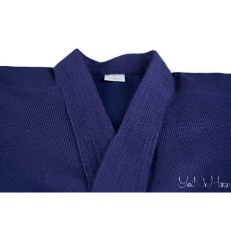 Iaido / Kendo Gi Professional 2.0 | Kendo Jacke Dunkelblau Indigo | Kendojacke mit Reiskornwebung