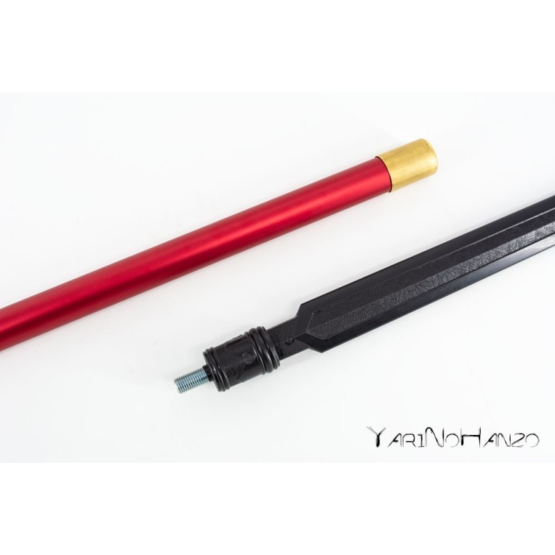 YARI AUS GUMMI MIT ALUMINIUMSTANGE