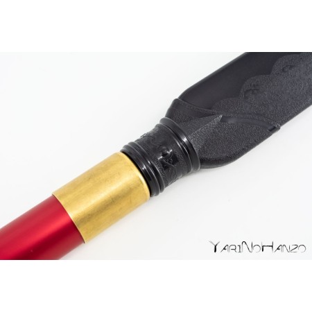 NAGINATA AUS GUMMI MIT ALUMINIUMSTANGE