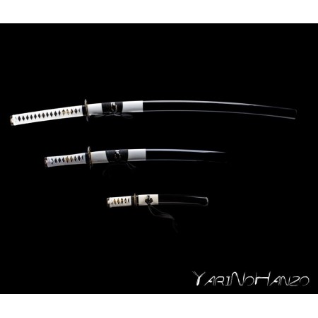 MUSHA Mifuri | 3er Schwerter Set | KATANA, WAKIZASHI UND TANTO SET