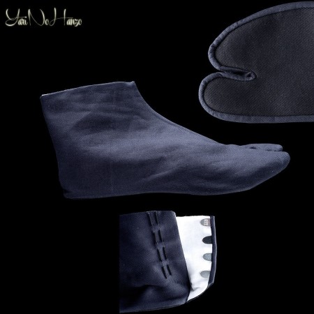 STOFFSOHLENTABI SCHWARZ INDOOR-TABI - MADE IN JAPAN