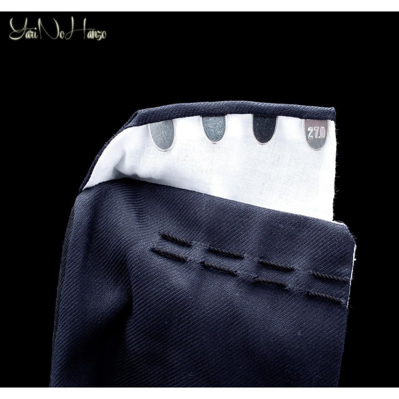 STOFFSOHLENTABI SCHWARZ INDOOR-TABI - MADE IN JAPAN