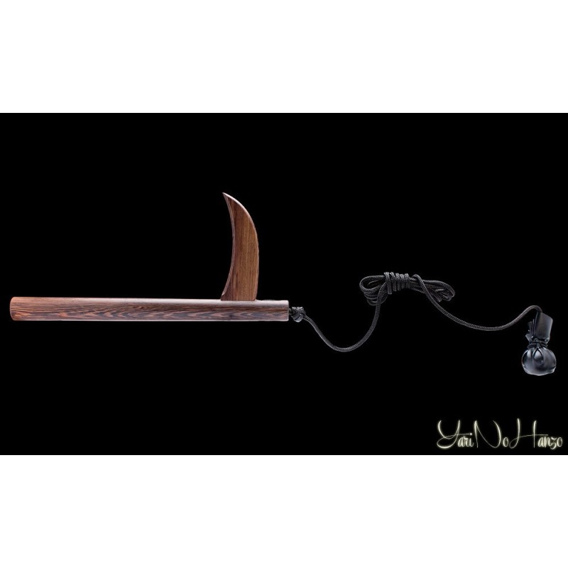 KORYU KUSARIGAMA - WENGE - HANDGEFERTIGT