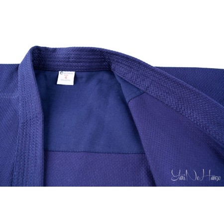 Iaido / Kendo Gi Professional 2.0 | Kendo Jacke Dunkelblau Indigo | Kendojacke mit Reiskornwebung