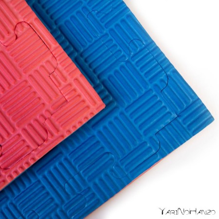 SET 10 ST. | 2,5 cm Tatami Puzzlematte für Karate Taekwondo | Puzzle Wendematte Tatami