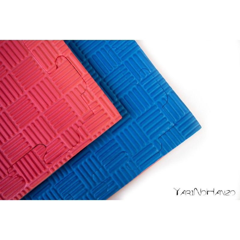 SET 10 ST. | 2,5 cm Tatami Puzzlematte für Karate Taekwondo | Puzzle Wendematte Tatami