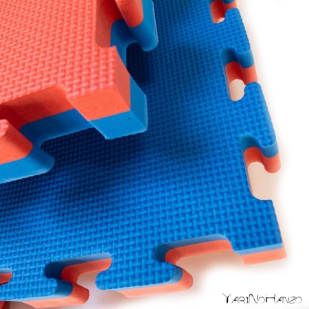 SET 10 ST. | 4 cm Tatami Puzzlematte für Judo Aikido | Puzzle Wendematte Tatami