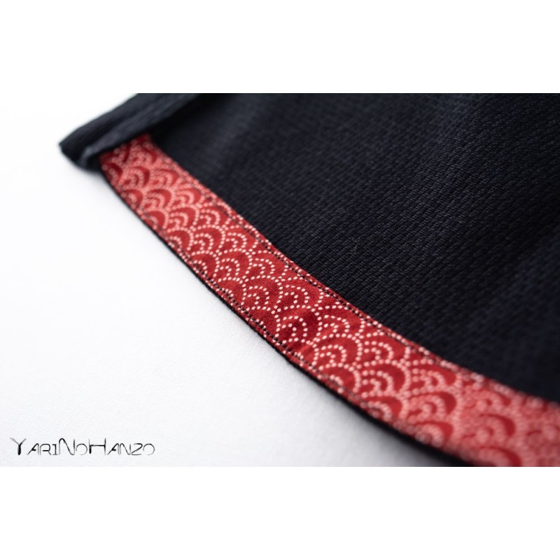 Nami Kendo Gi Schwarz | Handgefertigter Kendogi