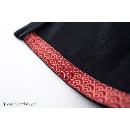 Nami Kendo Gi Schwarz | Handgefertigter Kendogi