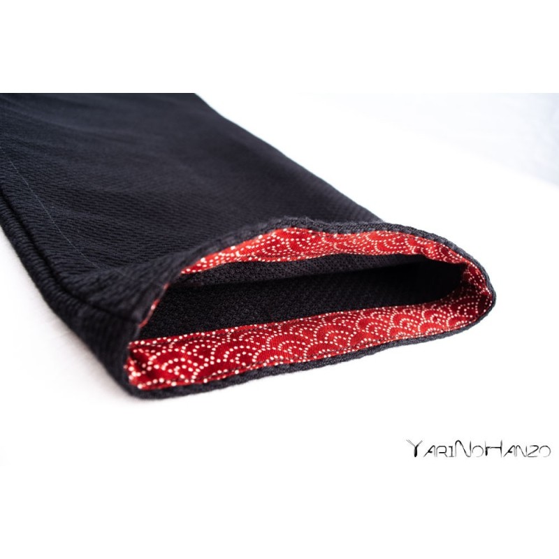 Nami Kendo Gi Schwarz | Handgefertigter Kendogi