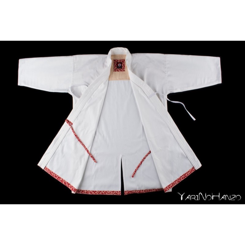 Sakura Kendo Gi Weiss | Handgefertigter Kendogi