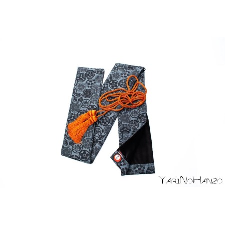 Katana Bukuro Kamon (heller Hintergrund) | Katana Schwerttasche Sakura