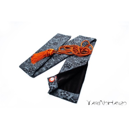 Katana Bukuro Kamon (heller Hintergrund) | Katana Schwerttasche Sakura