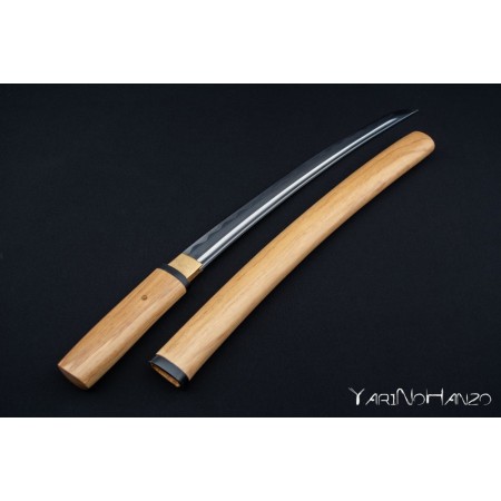 SHIRASAYA WAKIZASHI SHINKEN | SAMURAISCHWERT | HANDGEFERTIGT