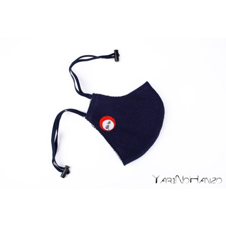 YariNoHanzo blauer Mundschutz 2