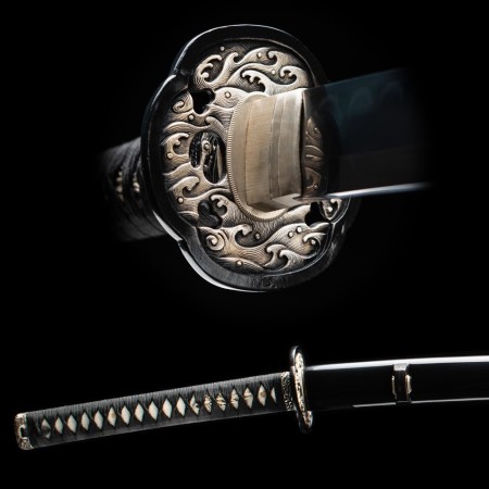 NAMI KATANA SHINKEN | SAMURAISCHWERT | HANDGEFERTIGT