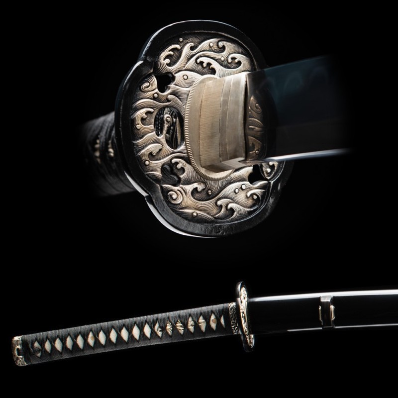 NAMI KATANA SHINKEN | SAMURAISCHWERT | HANDGEFERTIGT