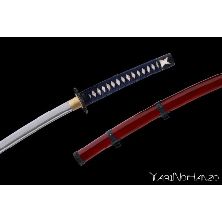 HANDACHI IAITO KATANA BLAU | SAMURAISCHWERT | HANDGEFERTIGT 2