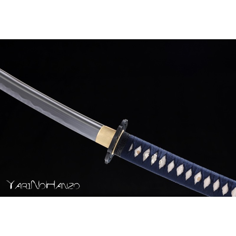 HANDACHI IAITO KATANA BLAU | SAMURAISCHWERT | HANDGEFERTIGT