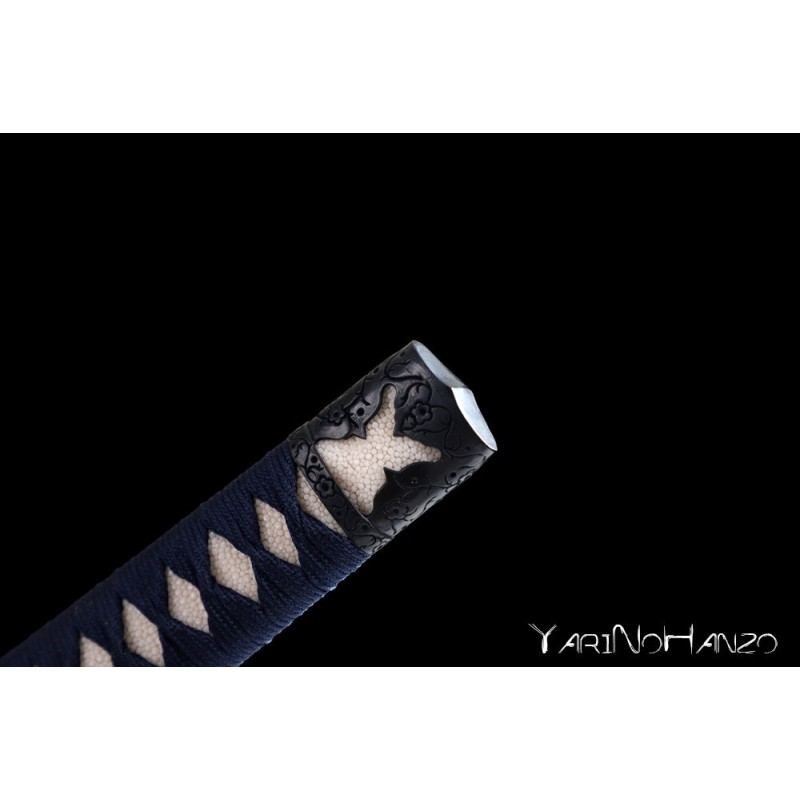 HANDACHI IAITO KATANA BLAU | SAMURAISCHWERT | HANDGEFERTIGT