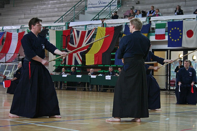 Los kamae básicos en el uso de la espada samurái